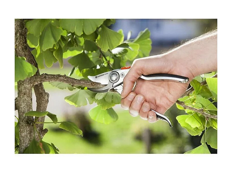 GARDENA Secateur BP 50 Premium - O24mm max - Lames franches acier inox - Poignee ergonomique - Garantie 25 ans 8702-20