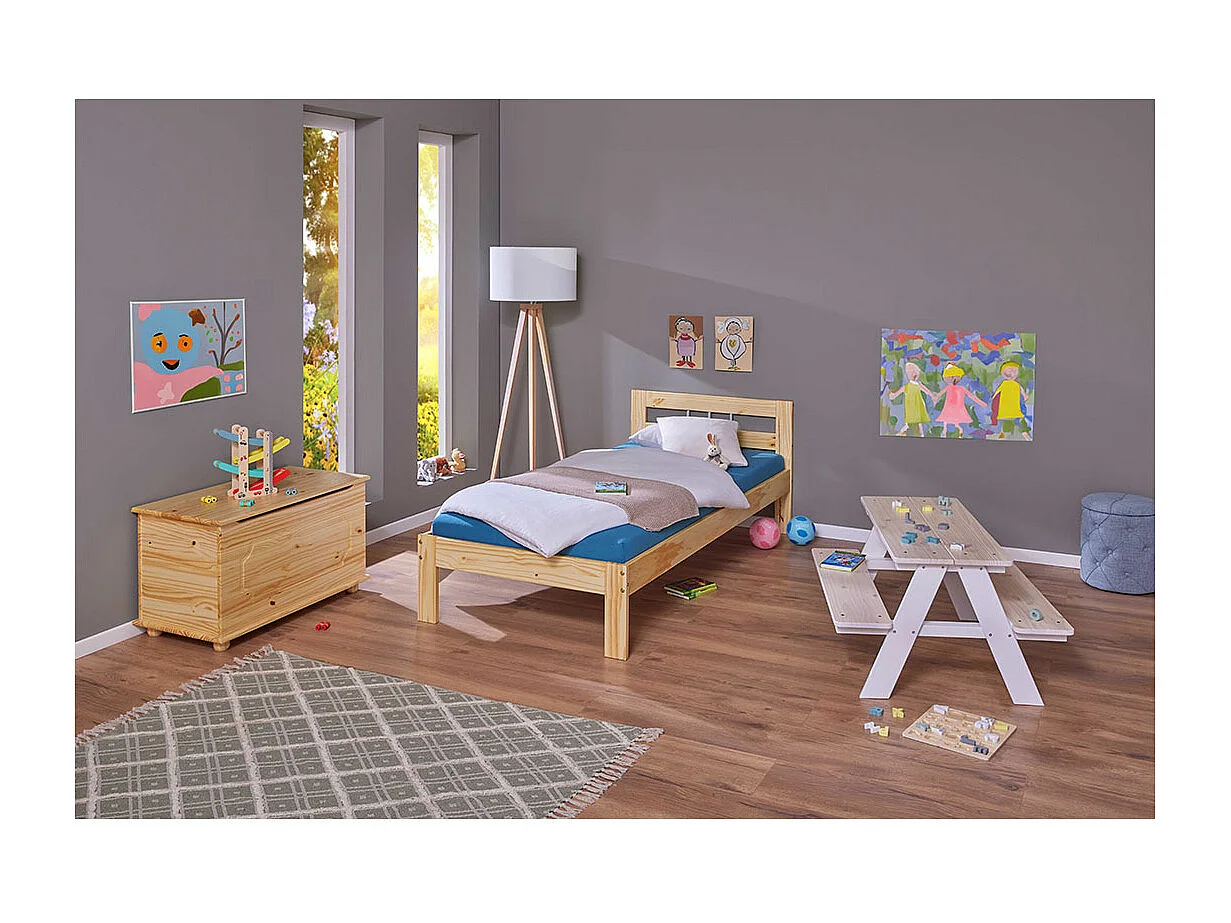 Emop dekenkisten natuur.