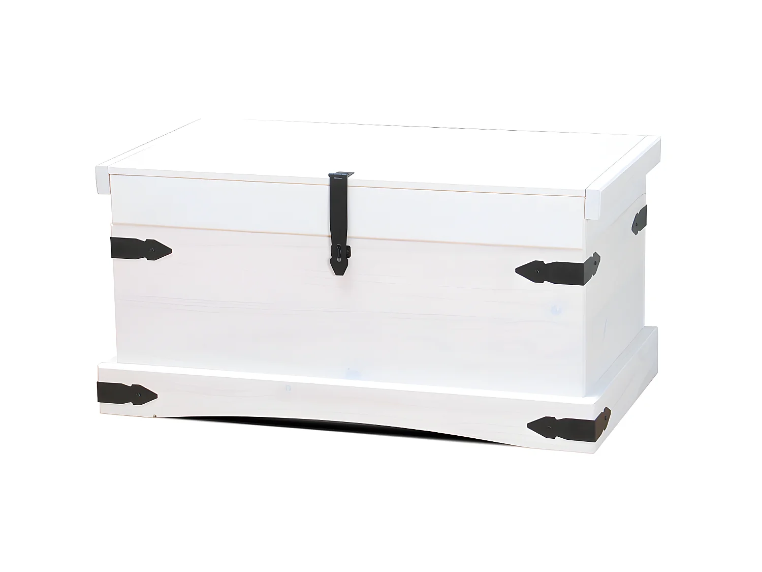 Dekenkist wit New Mexico.