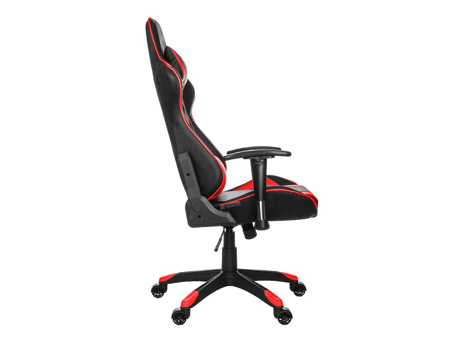 Paracon Knight Fauteuil de gamer avec oreiller cervical et soutien lombaire, rouge.