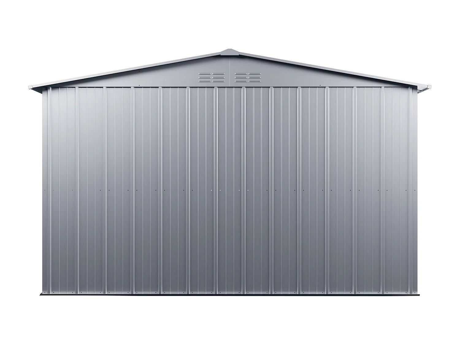 Gartenhaus Gerätehaus - Stahl - Grau - 12,02 m² - LINUS