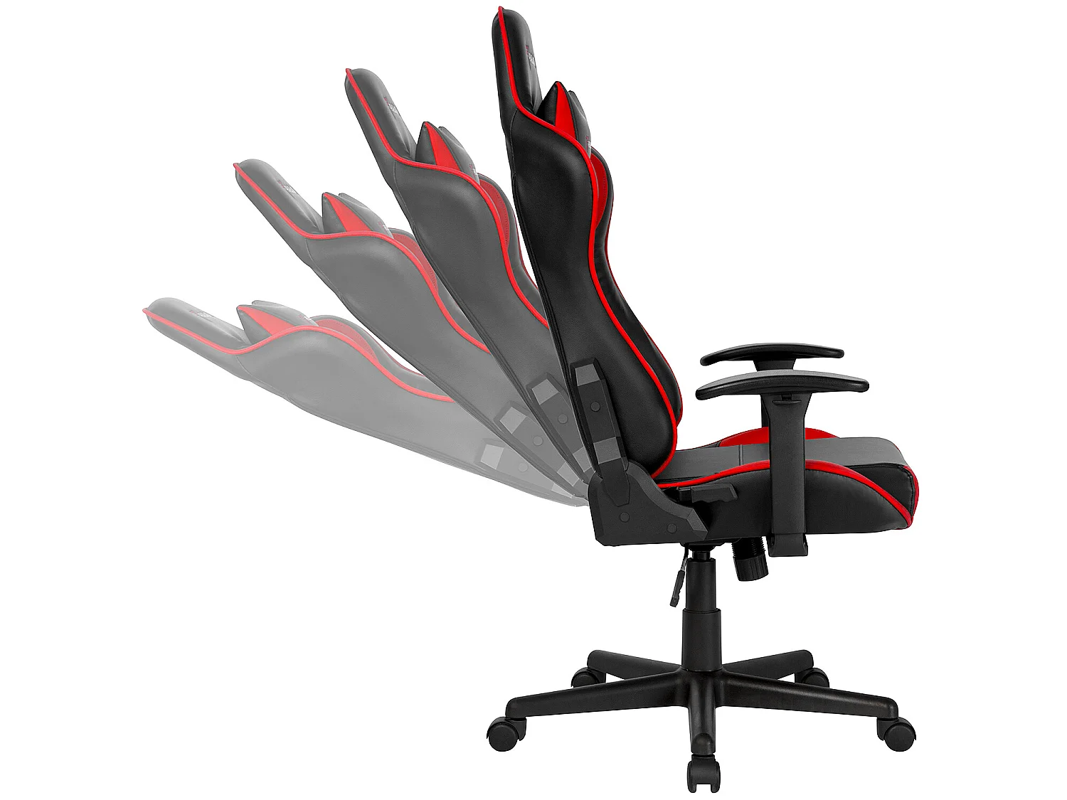 Paracon Brawler Fauteuil de gamer, rouge.