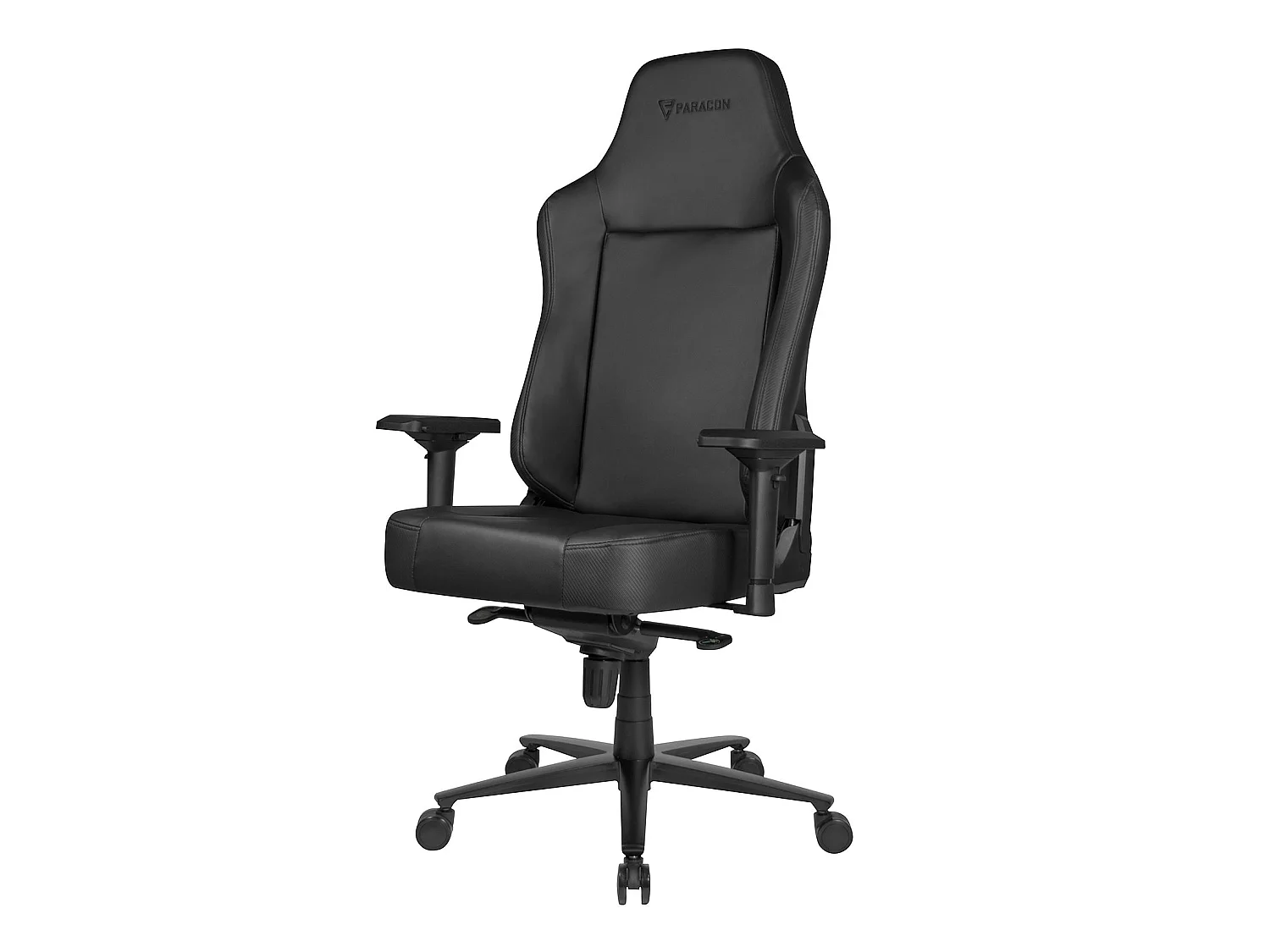 Paracon Supreme Fauteuil de gamer avec coussin cervical, noir.