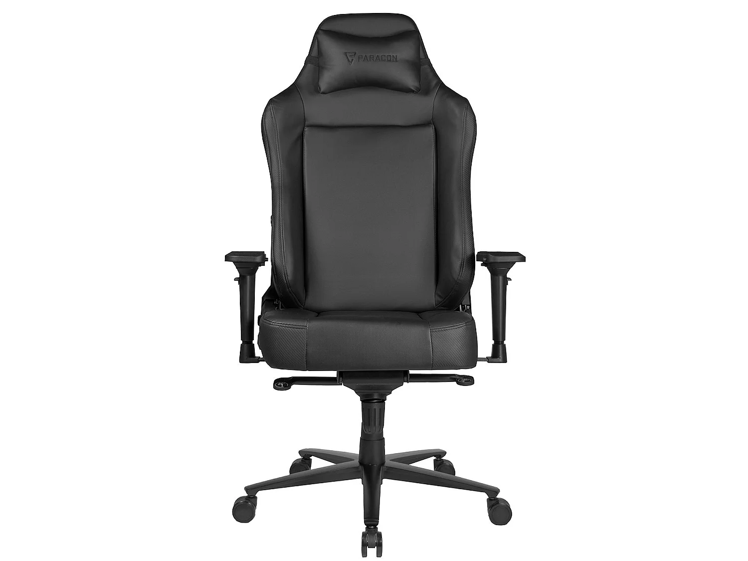 Paracon Supreme gamestoel incl. kussen voor nek zwart.