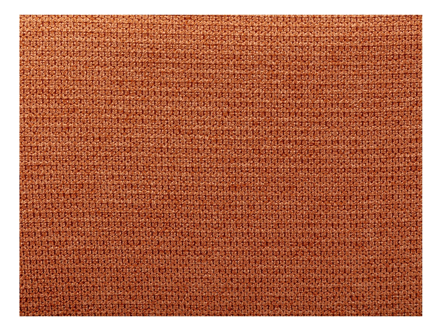 2-personers sofa i terracotta stof OSSANA