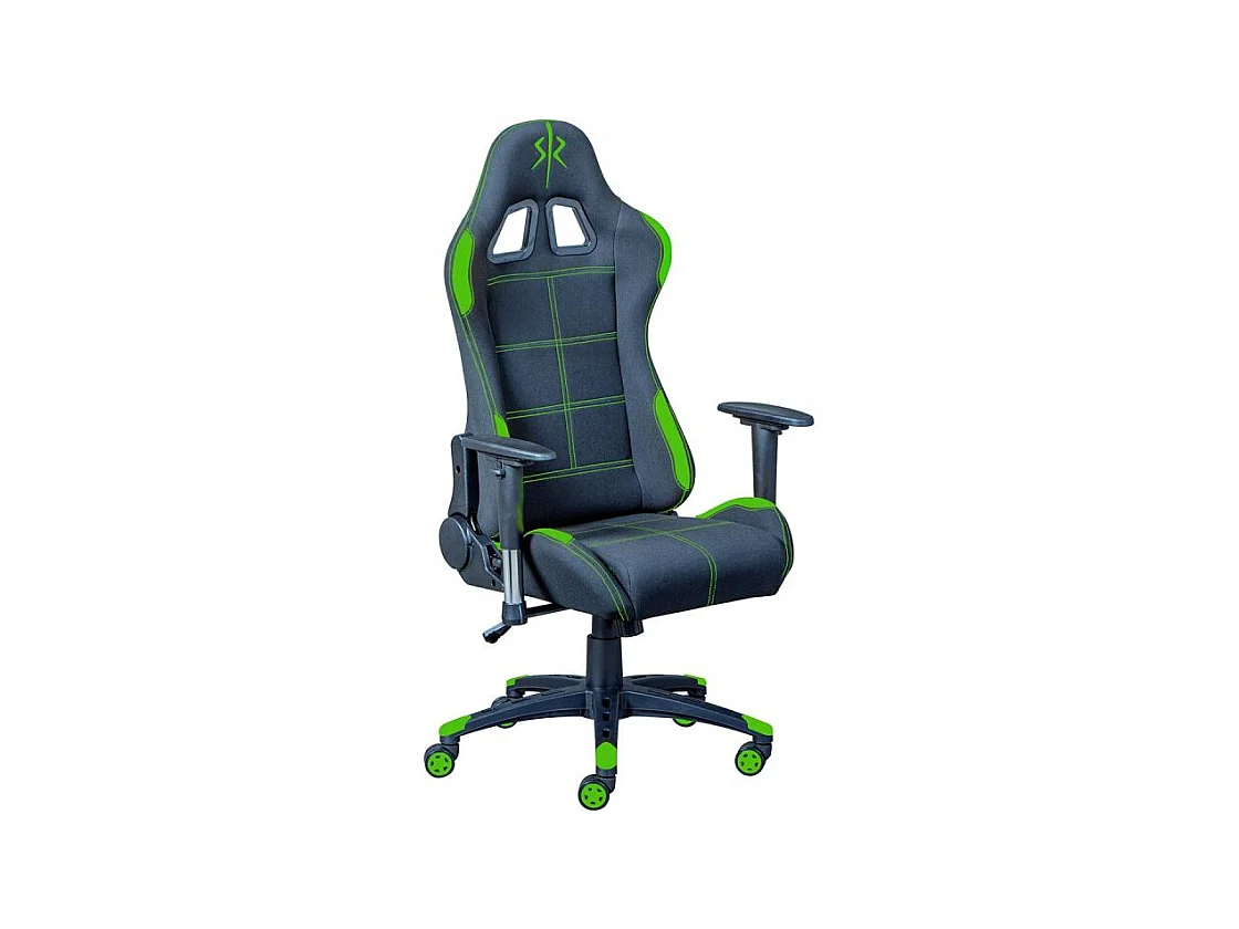 Chaise de Bureau "Sandes" 125-132cm Noir & Vert