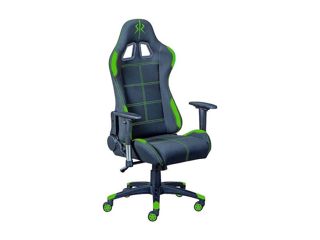 Chaise de Bureau "Sandes" 125-132cm Noir & Vert