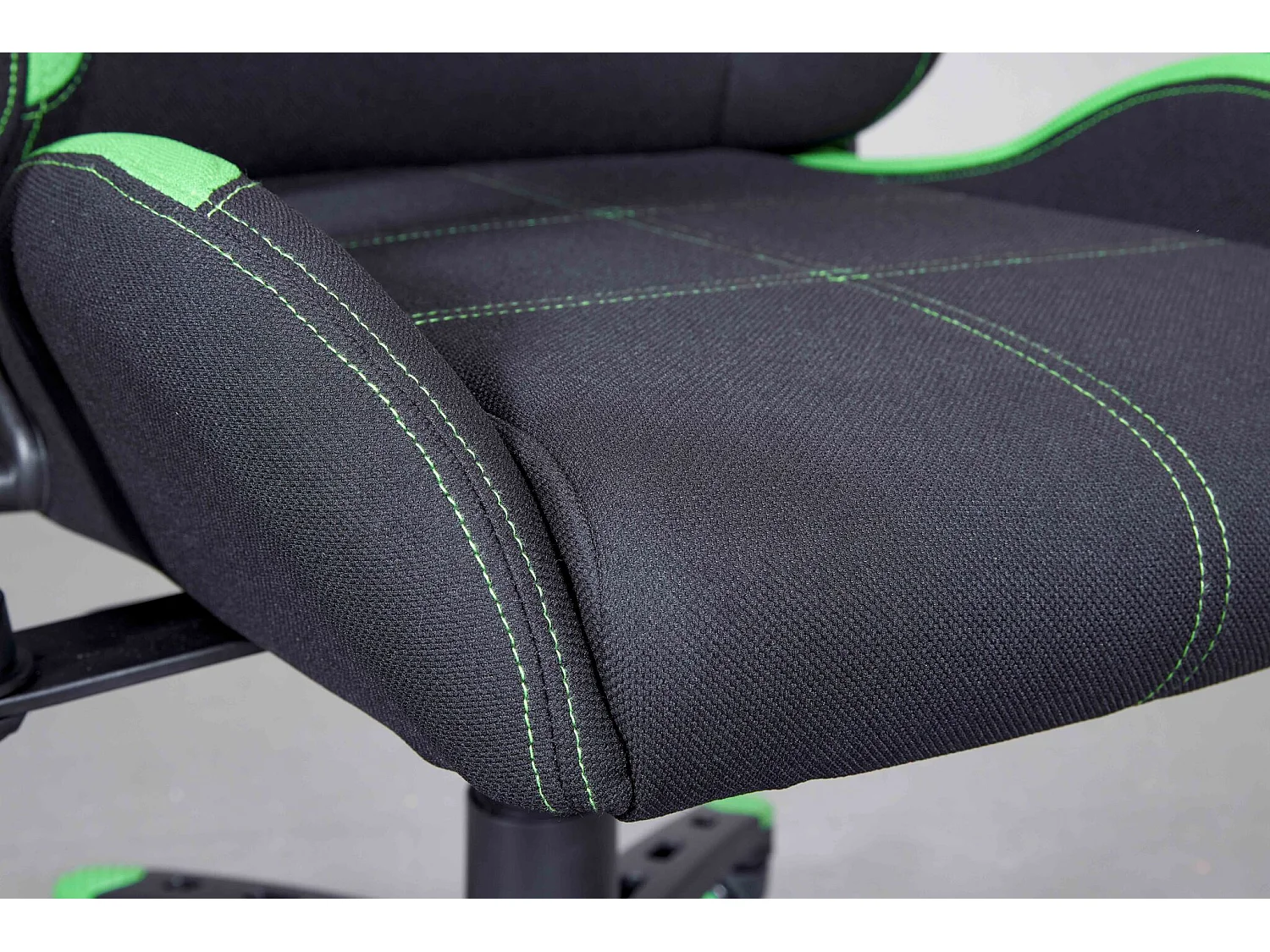 Chaise de Bureau "Sandes" 125-132cm Noir & Vert
