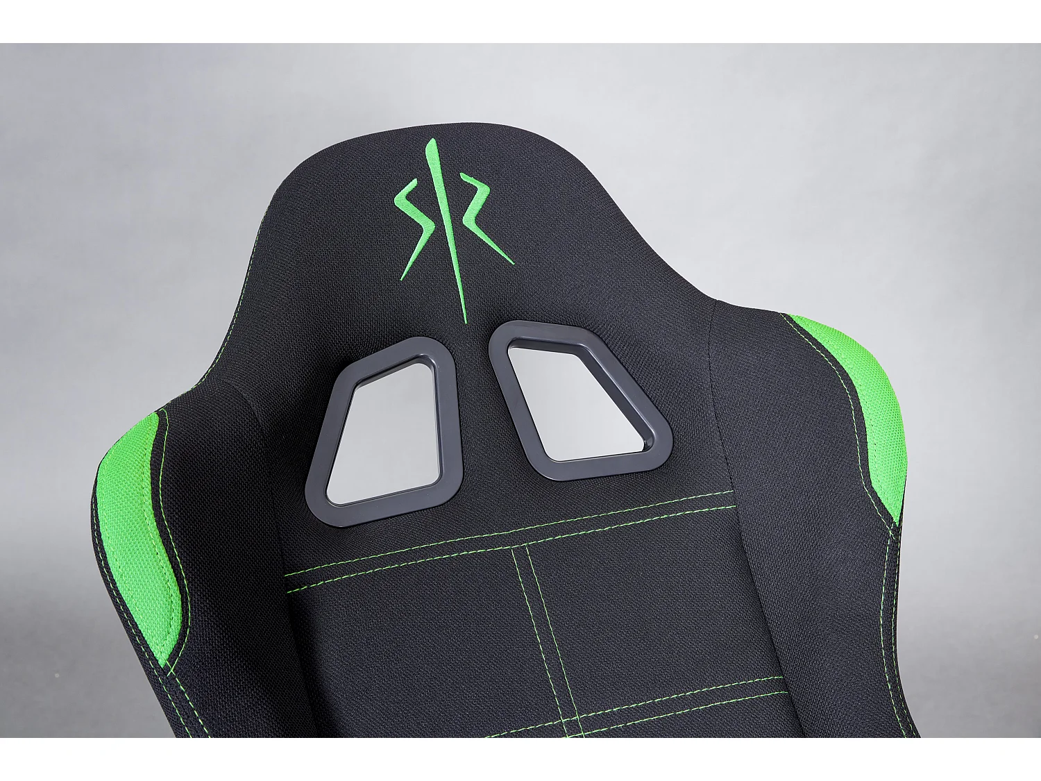 Chaise de Bureau "Sandes" 125-132cm Noir & Vert