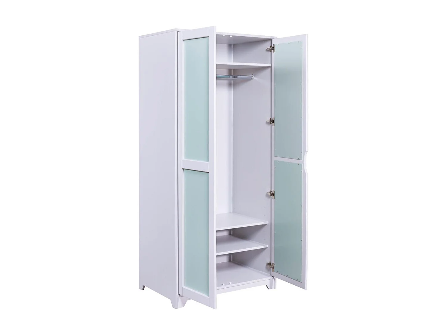 Armoire Enfant 2 Portes "Paty" 205cm Vert Sauge