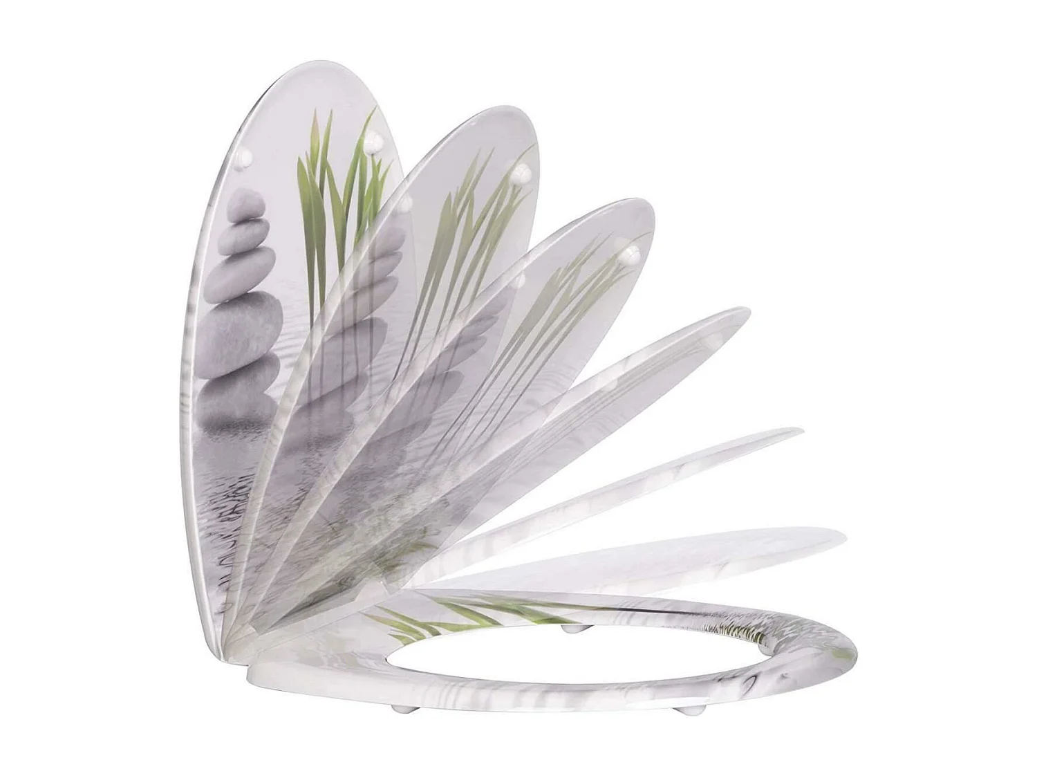 Abattant WC siège de 16.5 x 19.3 x 19.3 cm 19_0000734