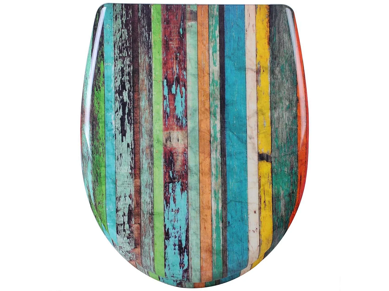 Assento sanitário em Duroplast retrô multicolorido com fechamento suave e fixação rápida 19_0000713