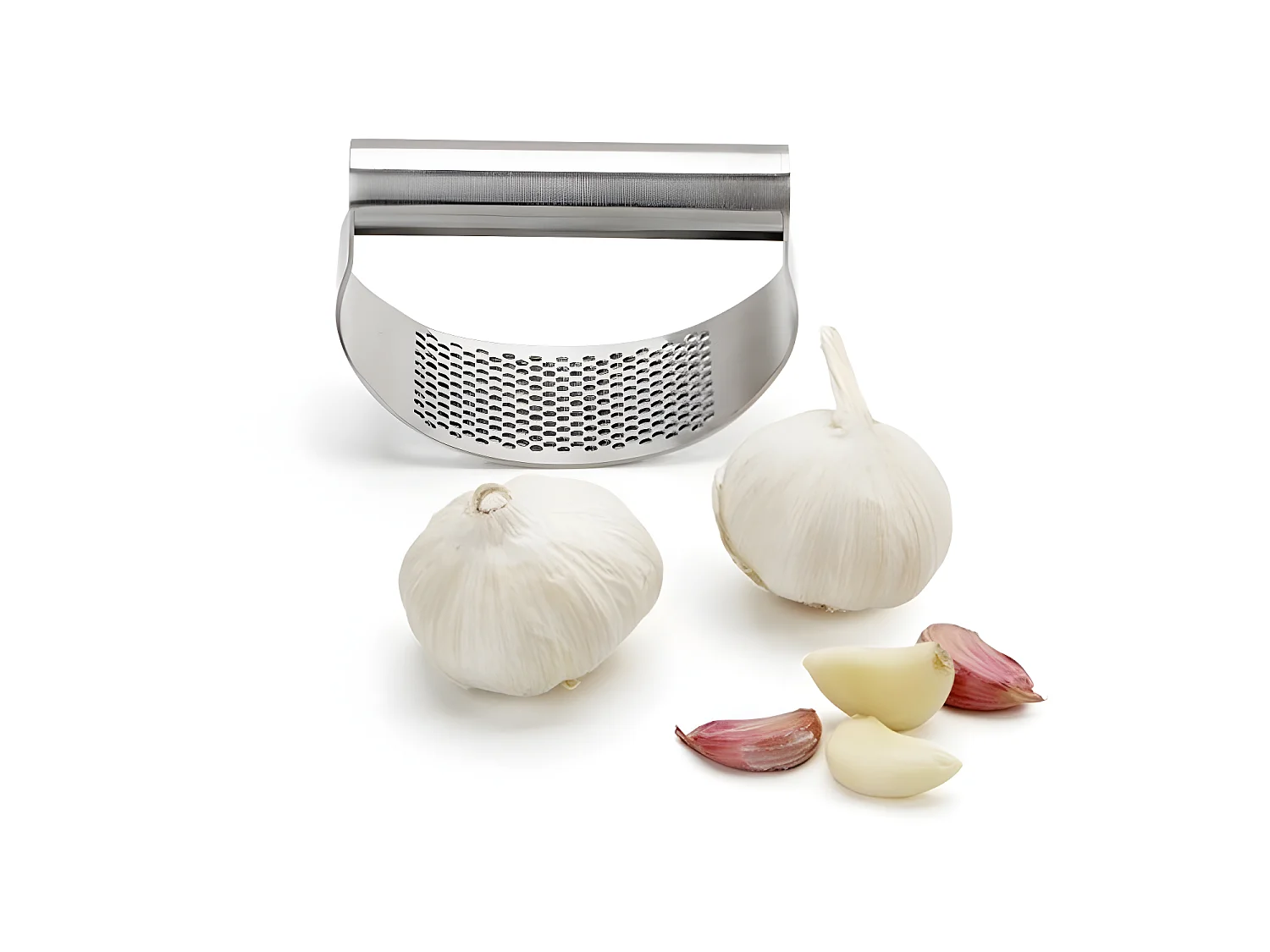 Presse ail en acier inoxydable