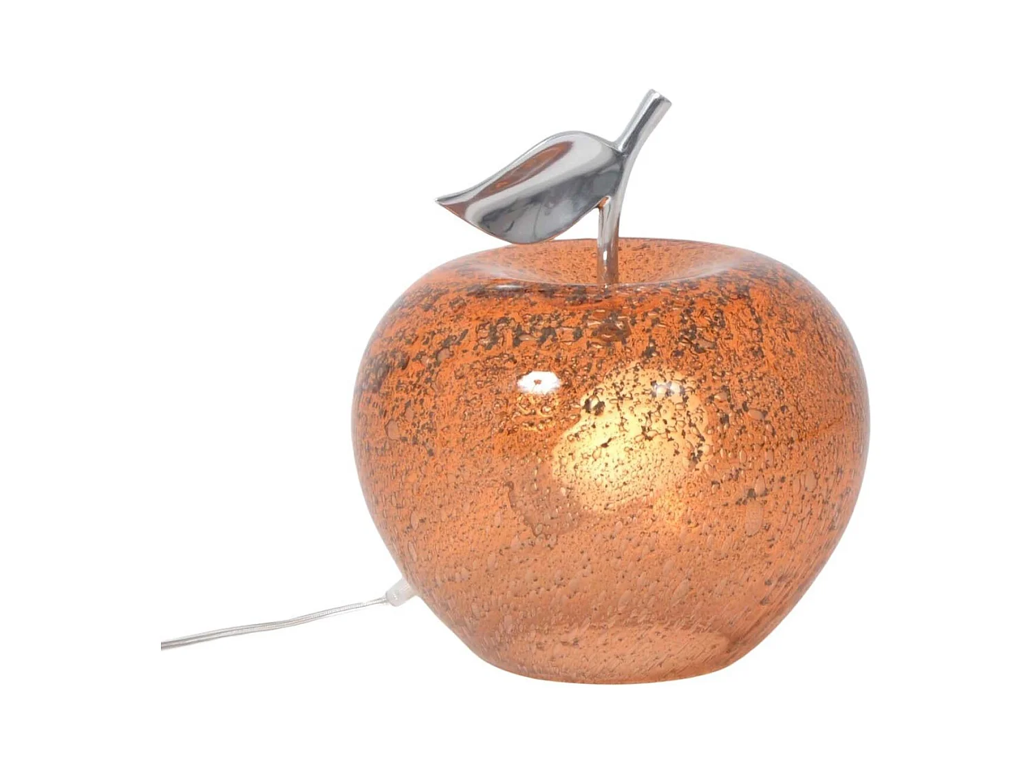 Lampe à poser en verre pomme Manzana