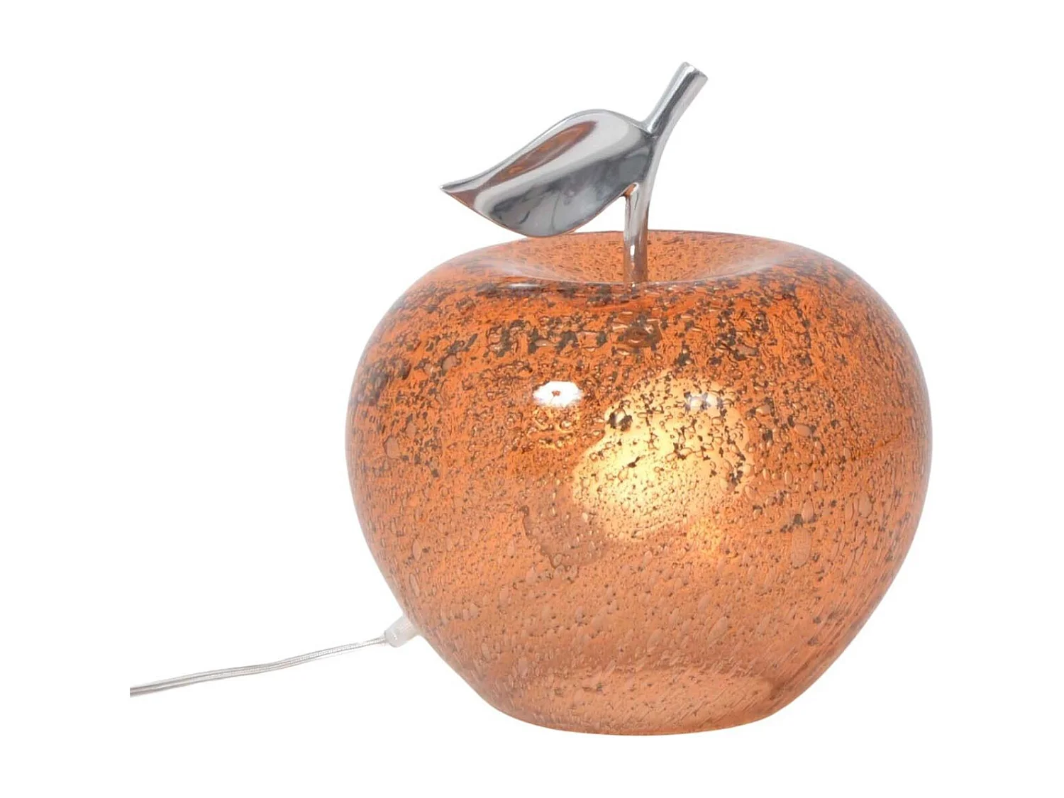 Lampe à poser en verre pomme Manzana