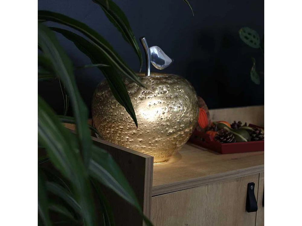 Lampe à poser en verre pomme Manzana
