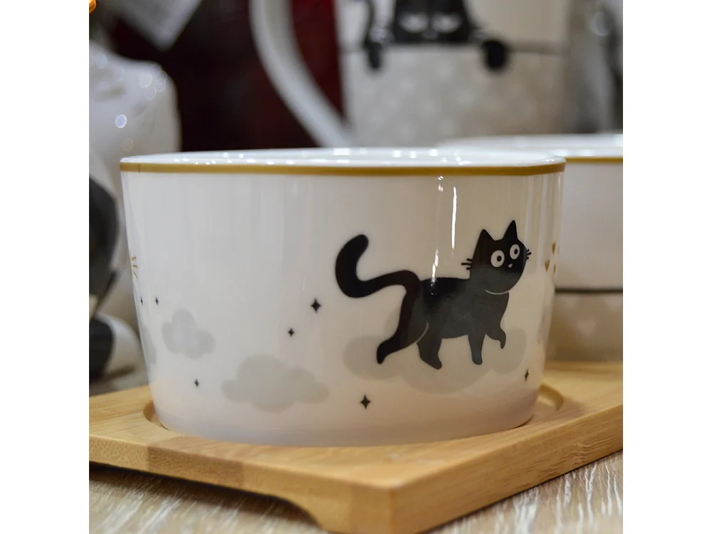 Plateau apéritif avec raviers Gaspard 3 raviers