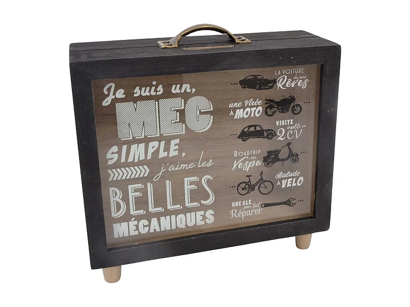 Tirelire rêves d'homme 21 x 8 cm