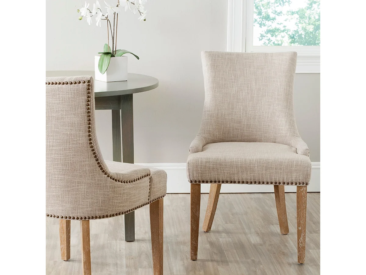 Lot de 2 chaise Gris 63 X 56 X 92.45 cm - Marcelina