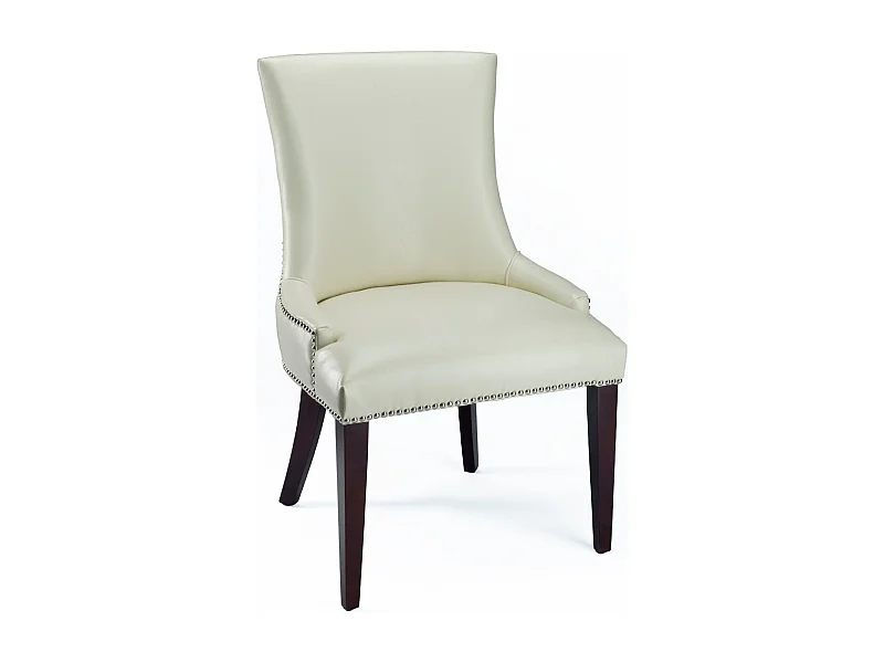 Lot de 2 chaise Crème 62 X 55 X 92.45 cm - Marcelina