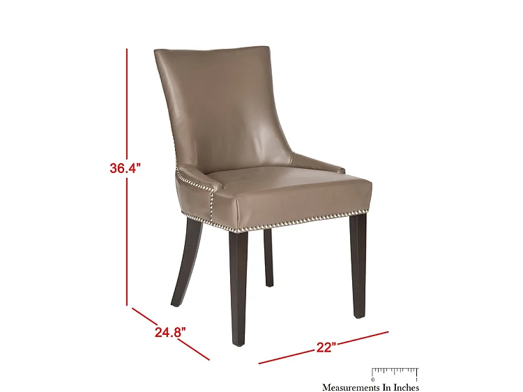 Lot de 2 chaise Argile 62 X 55 X 92.45 cm - Marcelina