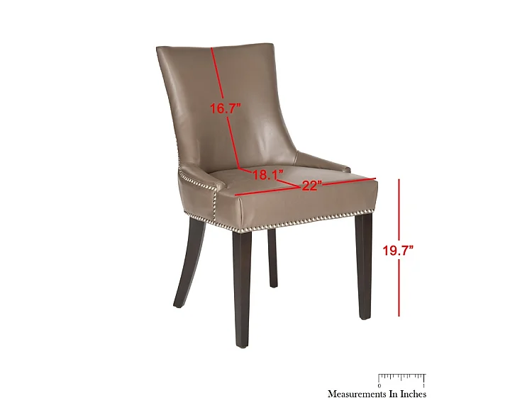 Lot de 2 chaise Argile 62 X 55 X 92.45 cm - Marcelina