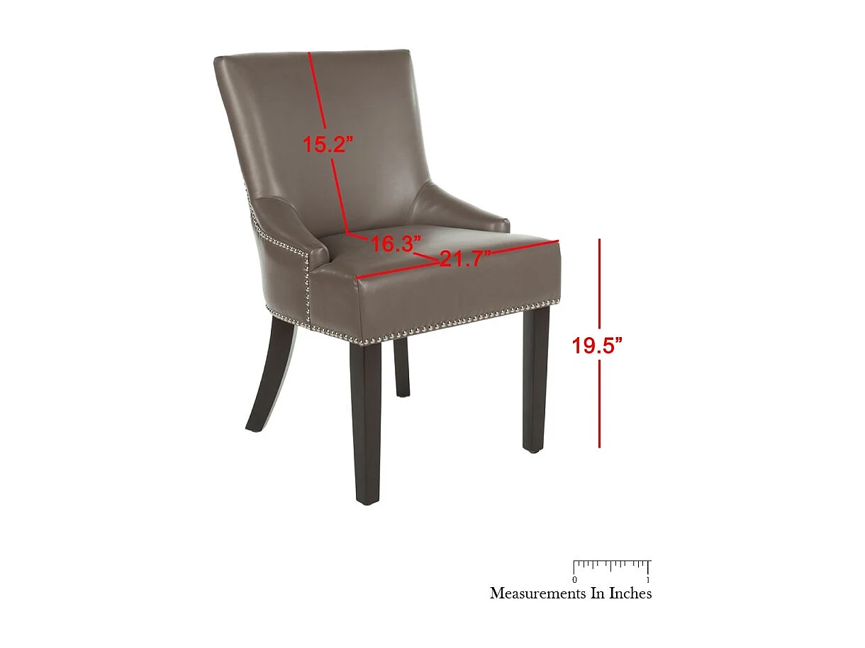 Lot de 2 chaise Argile 55 X 64 X 87.88 cm - Luanne