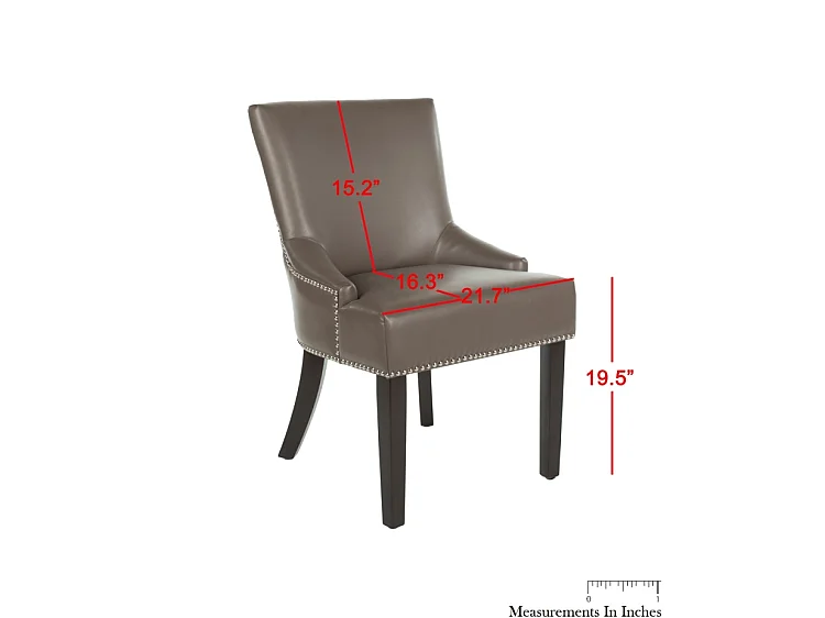 Lot de 2 chaise Argile 55 X 64 X 87.88 cm - Luanne
