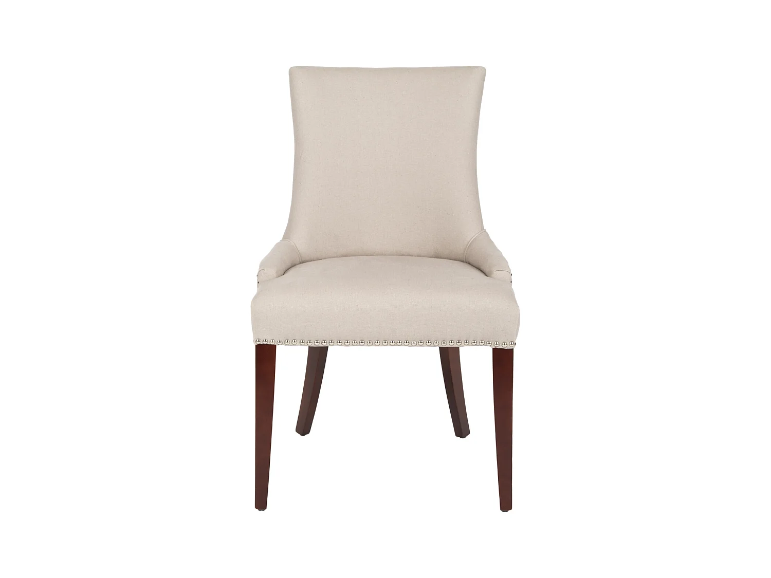 Lot de 2 chaise Taupe 62 X 55 X 92.45 cm - Marcelina