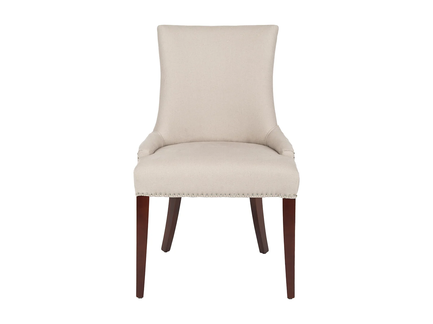 Lot de 2 chaise Taupe 62 X 55 X 92.45 cm - Marcelina