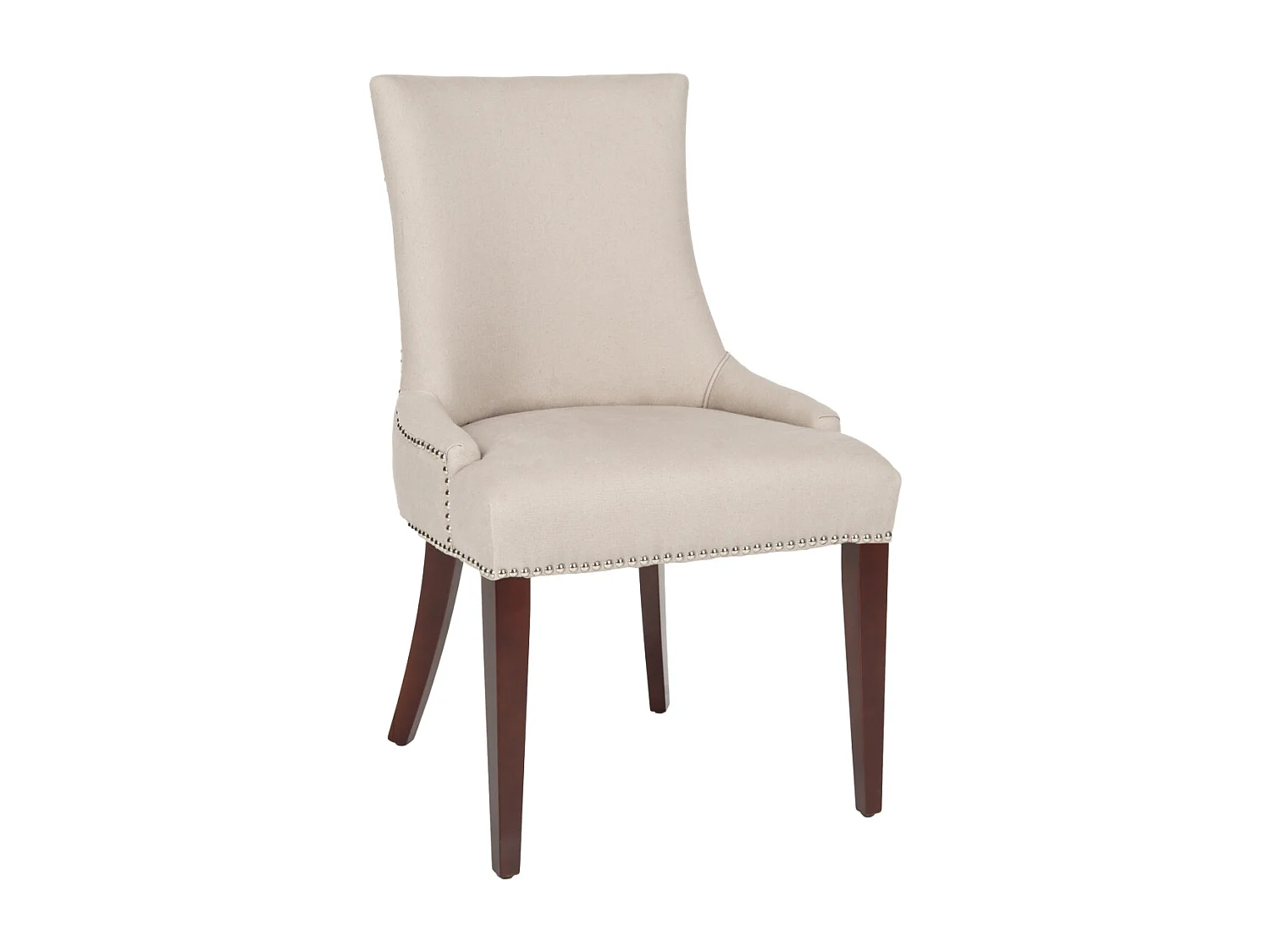 Lot de 2 chaise Taupe 62 X 55 X 92.45 cm - Marcelina