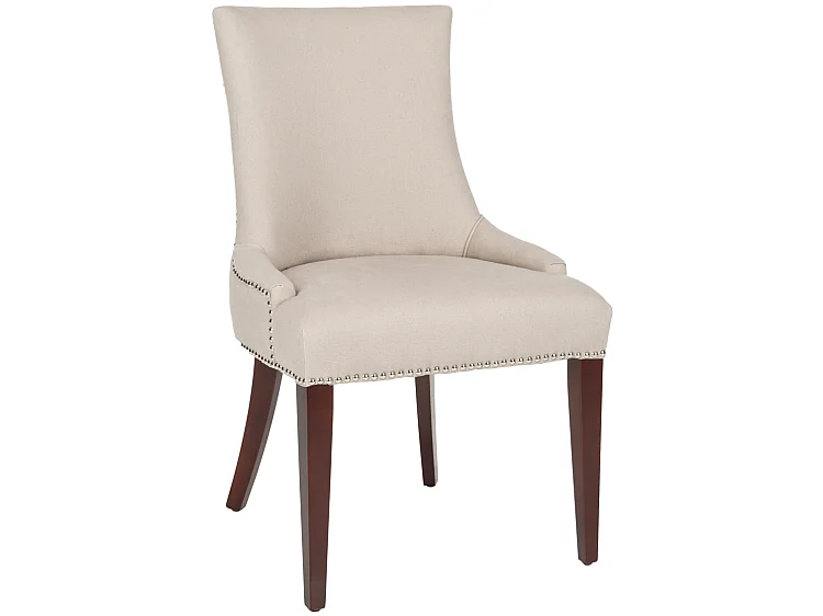 Lot de 2 chaise Taupe 62 X 55 X 92.45 cm - Marcelina