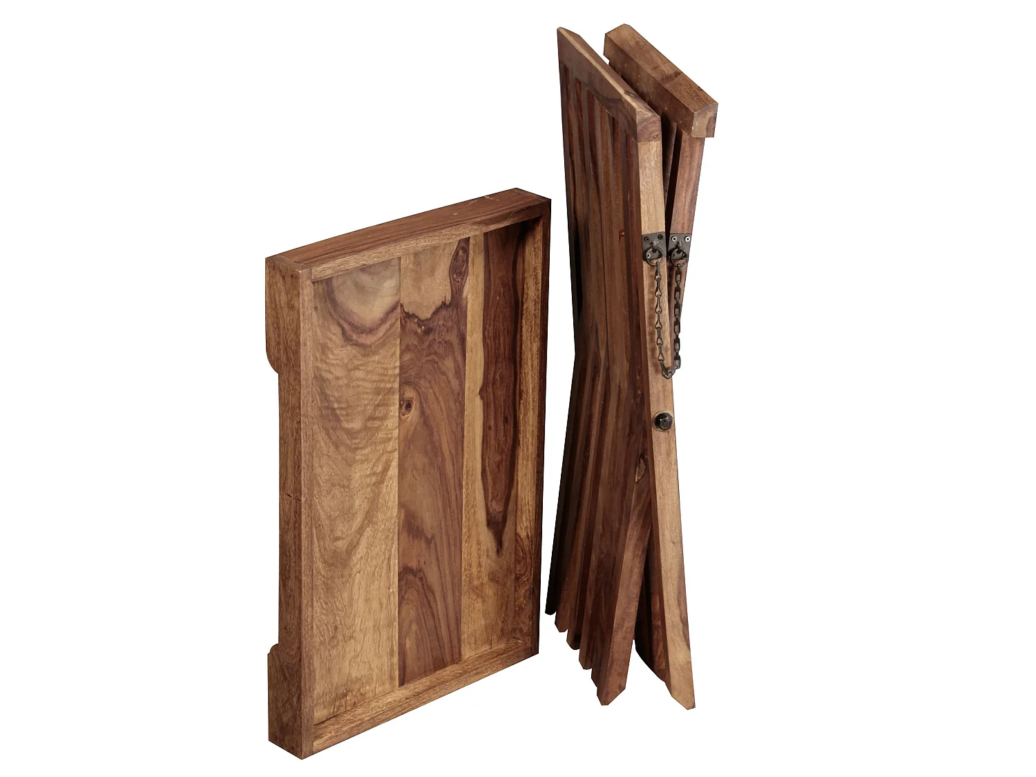 Tavolino Legno Massello 60 x 57 x 40 cm Tavolo Pieghevole | Tavolo Soggiorno Stile Country | Tavolo Divano Prodotto Naturale | Tavolino Da Caffè Vassoio Da Portata