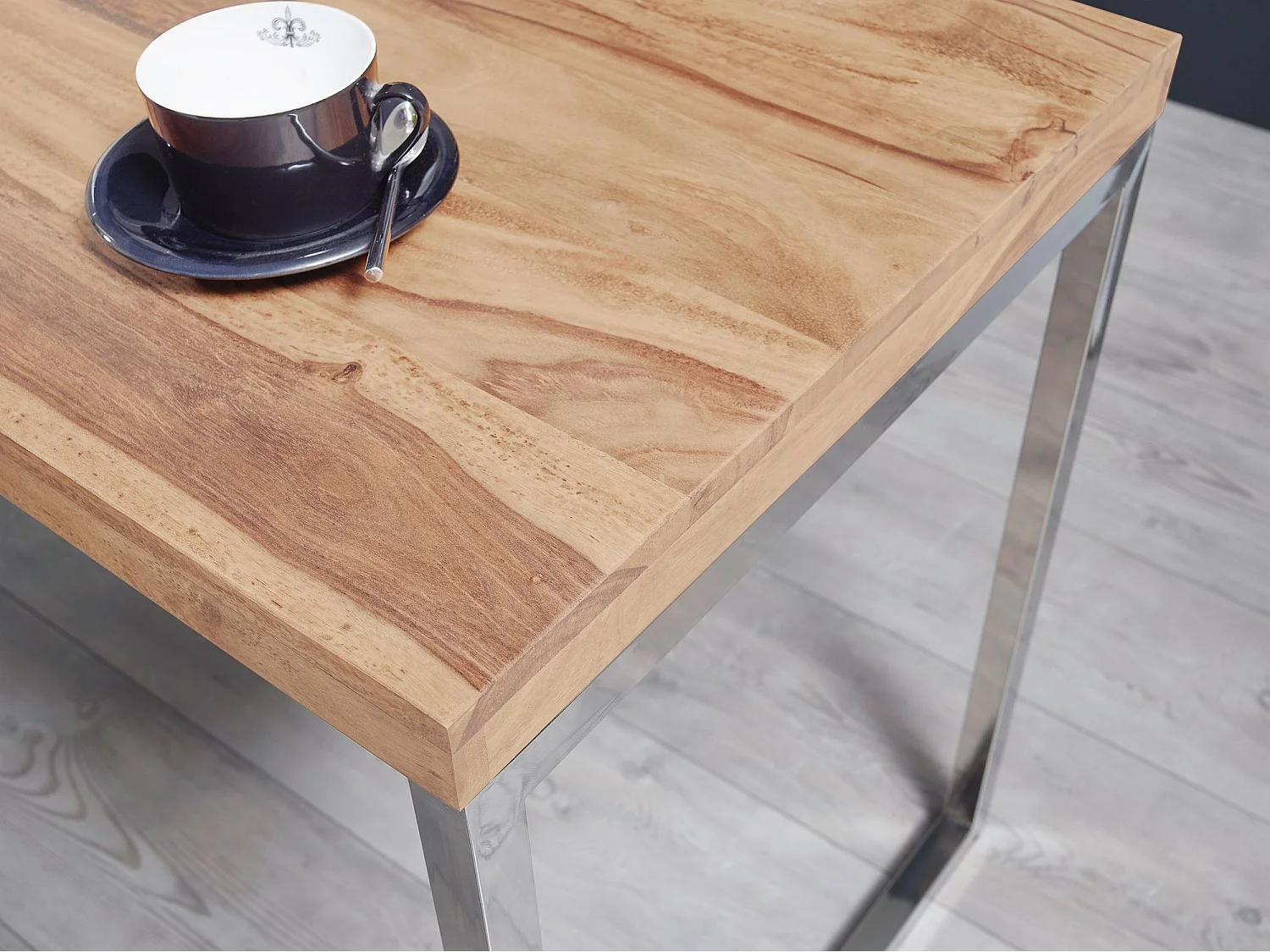 Scrivania Ufficio 120x76x60 cm Legno massiccio Cameretta