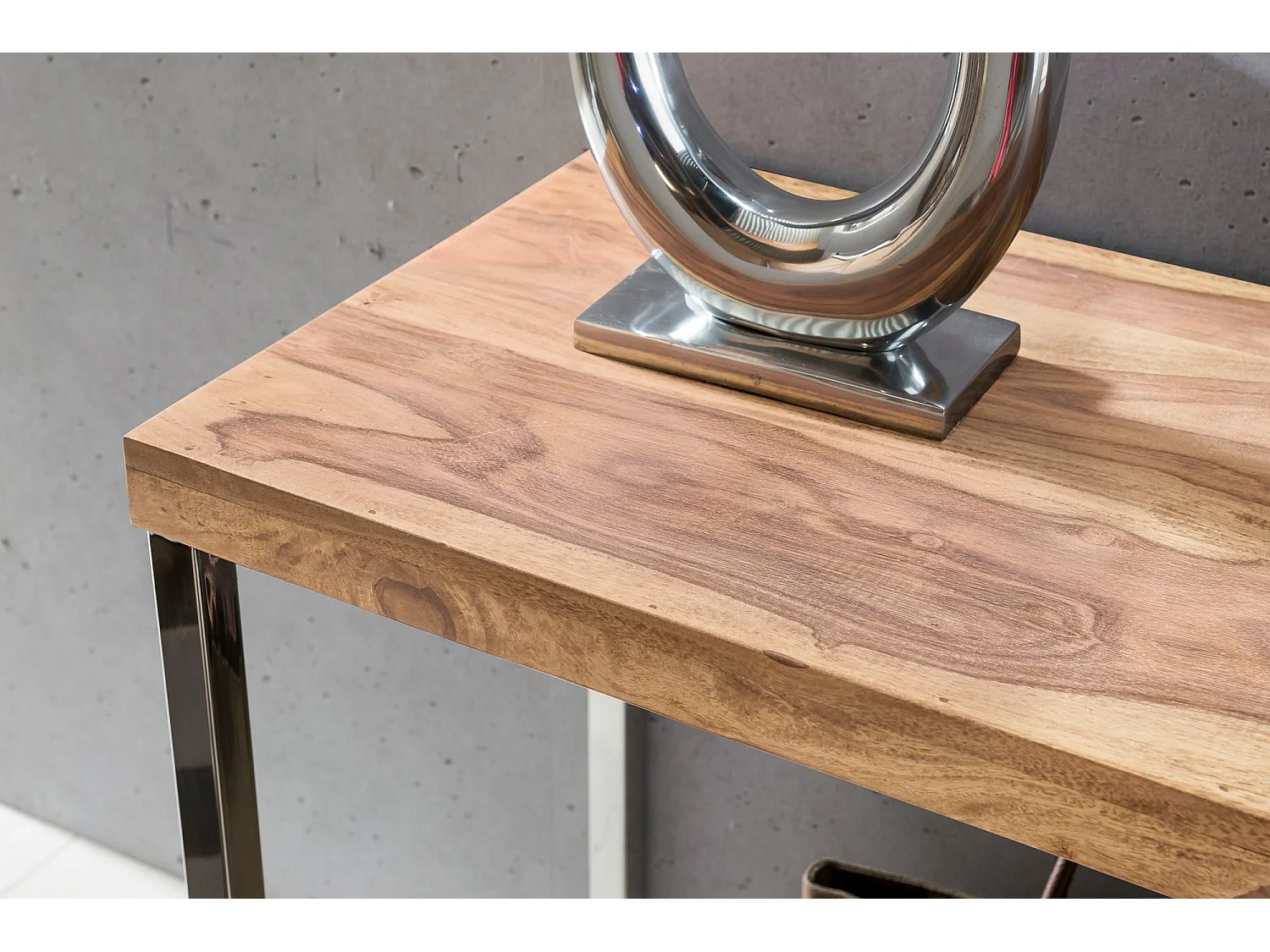 Konsolentisch Holz Massiv 120 x 45 Wandtisch Konsole Computertisch Schreibtisch