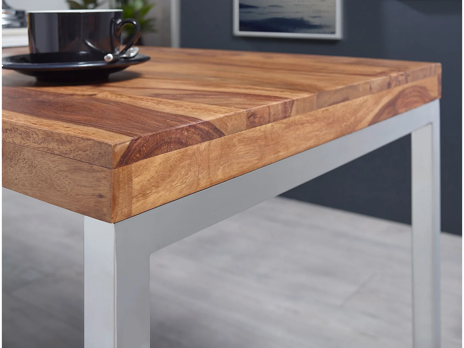 Schreibtisch SV44437 Holz massiv Anrichte Computertisch Konsolentisch