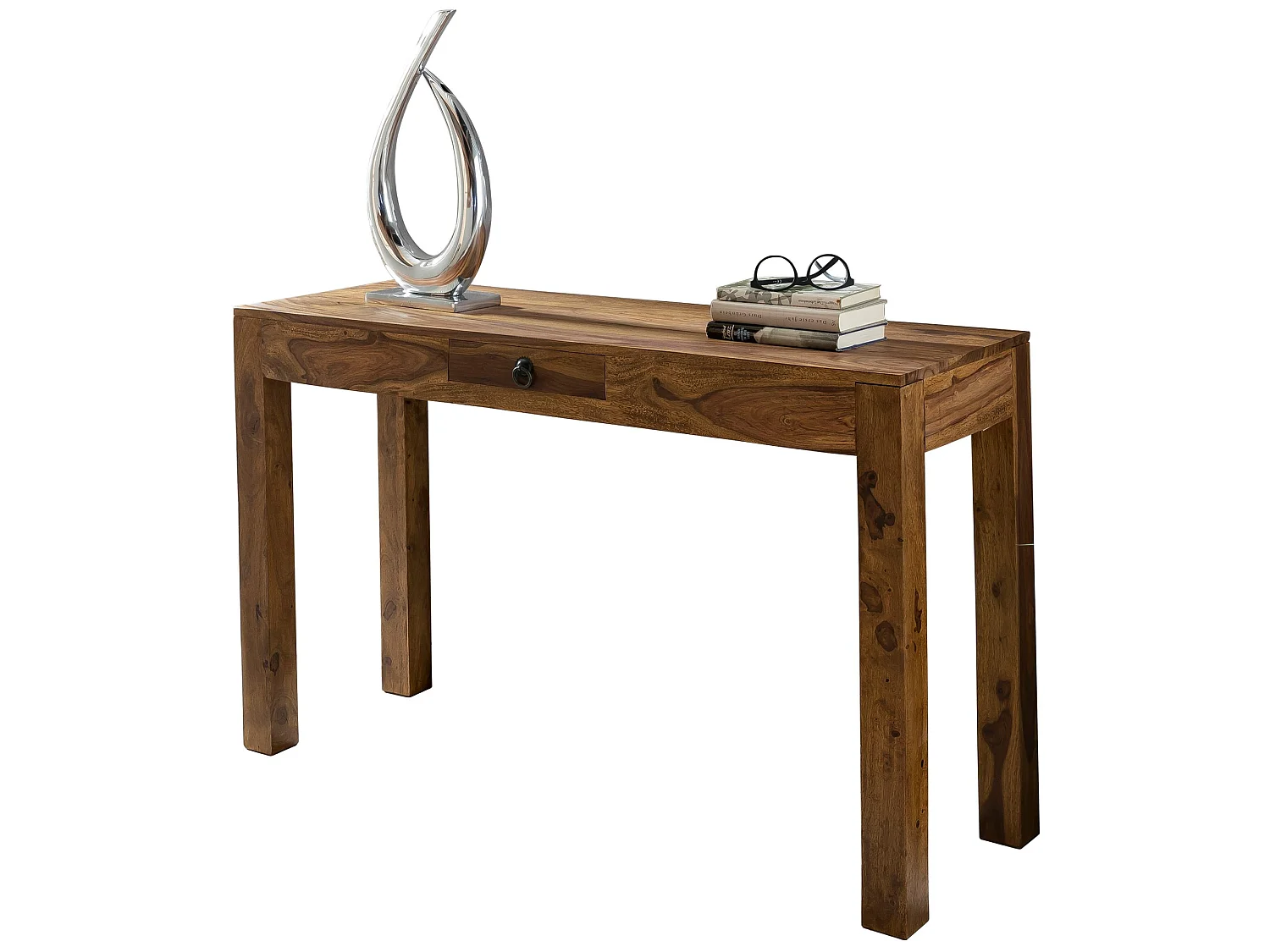 Konsolentisch Holz Massiv Wandtisch Konsole Anrichte 1 Schublade Schreibtisch