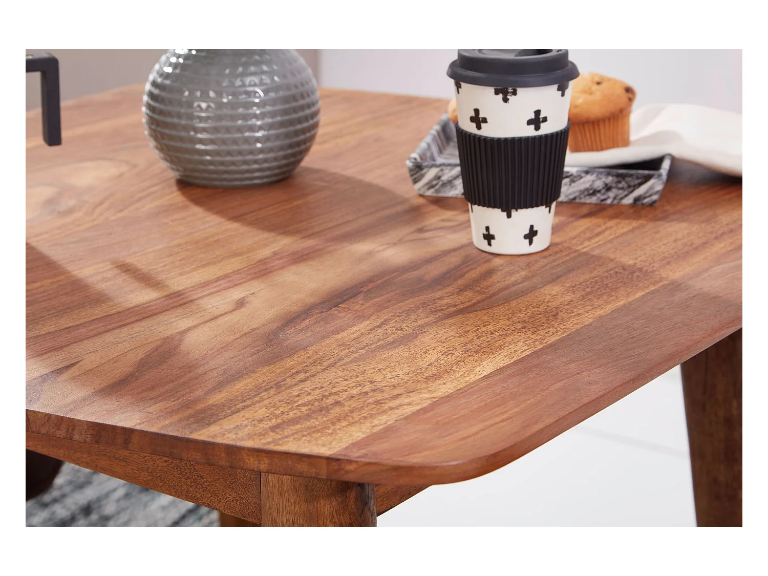 Esszimmertisch SV51396 massiv Holztisch Sheesham Speisetisch Tisch Holz