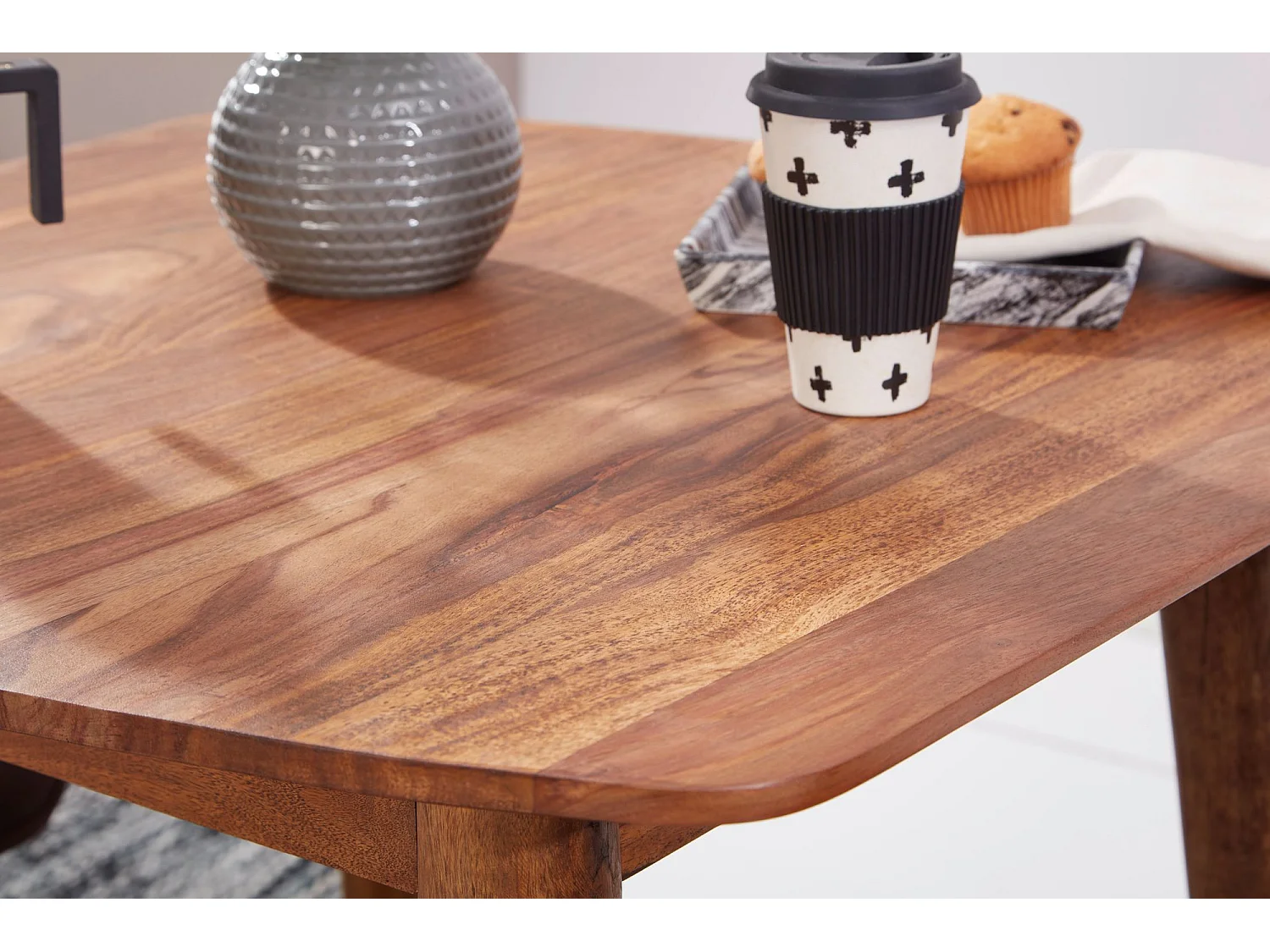 Tavolo Da Pranzo Legno Massello Sheesham Tavolo Da Cucina Stile Country