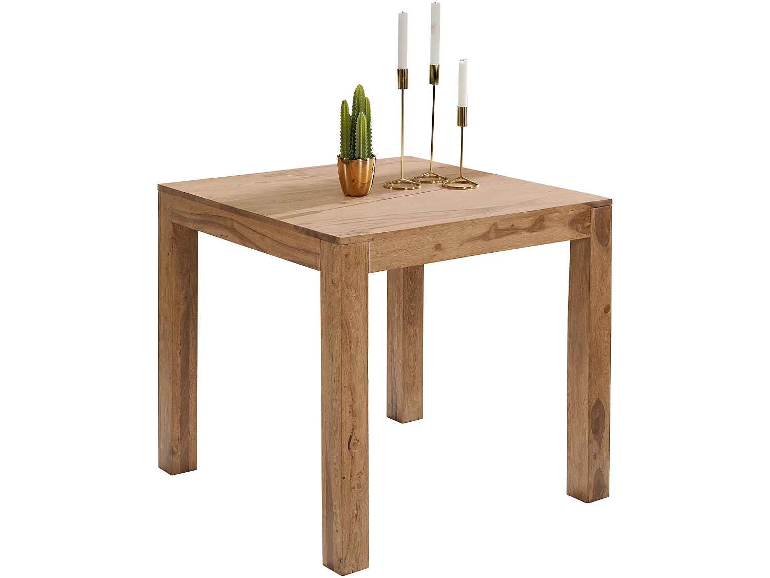 Tavolo Da Pranzo Legno Massello 80x80cm Stile Country Tavolo Da Cucina