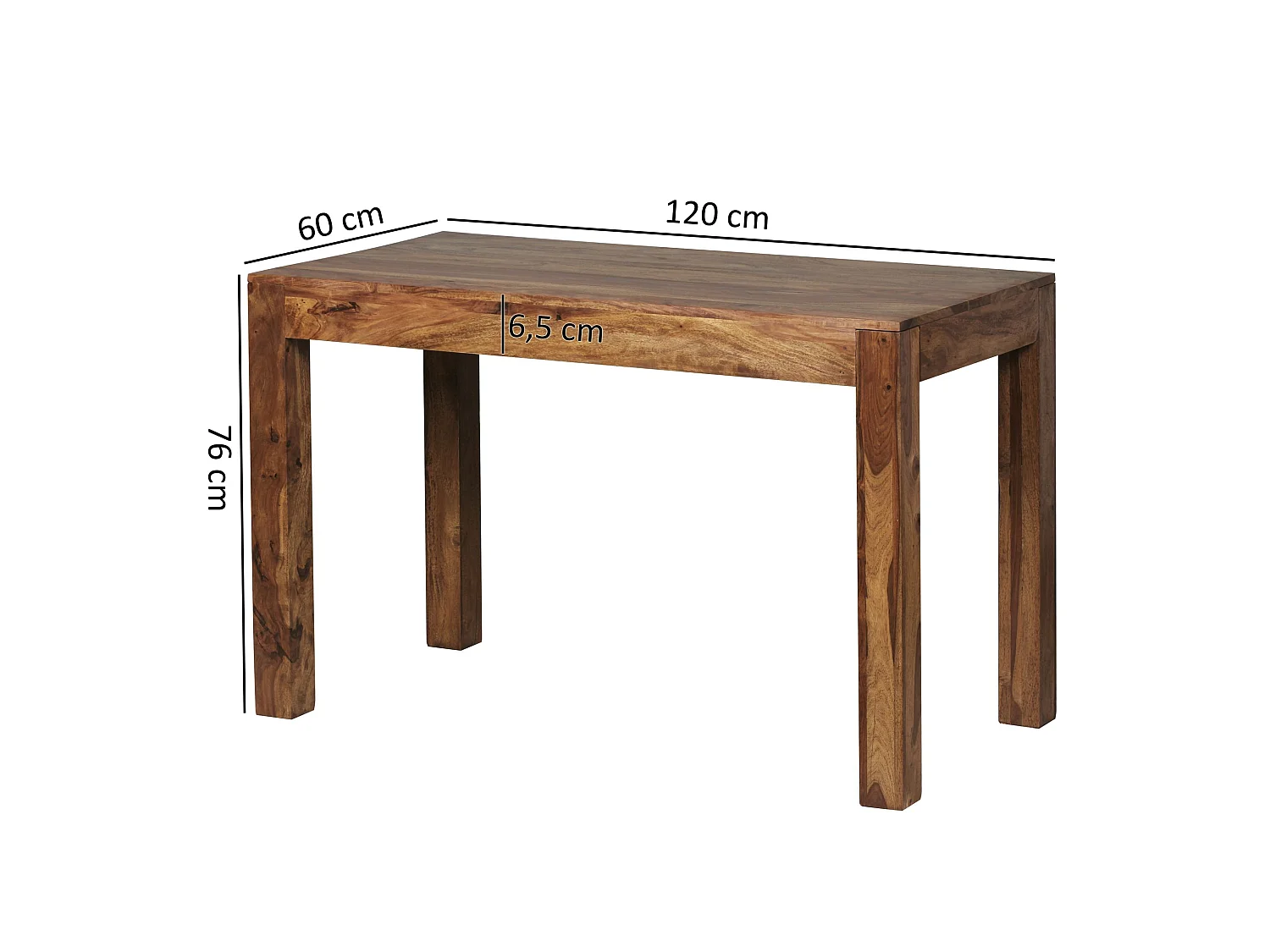 Tavolo Da Pranzo Legno Massello Sheesham Tavolo Da Cucina Stile Country