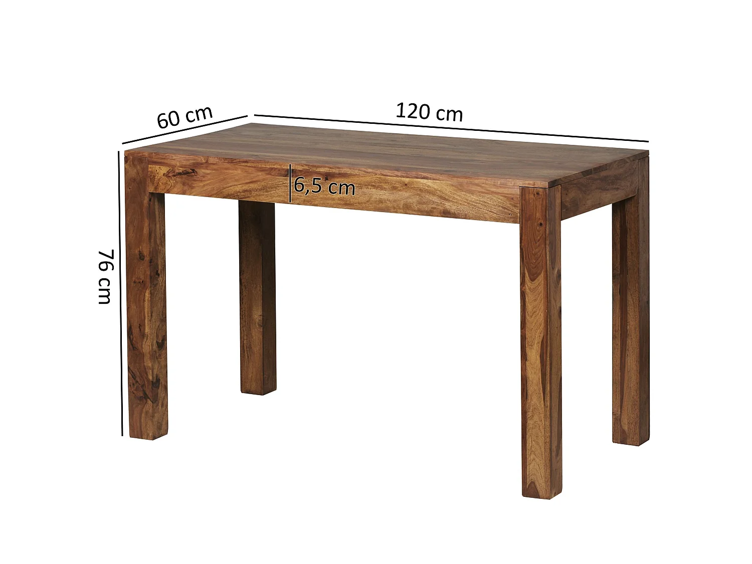 Tavolo Da Pranzo Legno Massello Sheesham Tavolo Da Cucina Stile Country