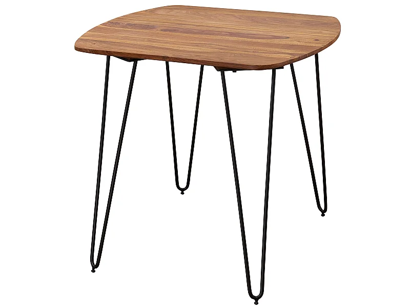 Esszimmertisch Esstisch mit Metallbeinen Tisch Massivholz Holztisch