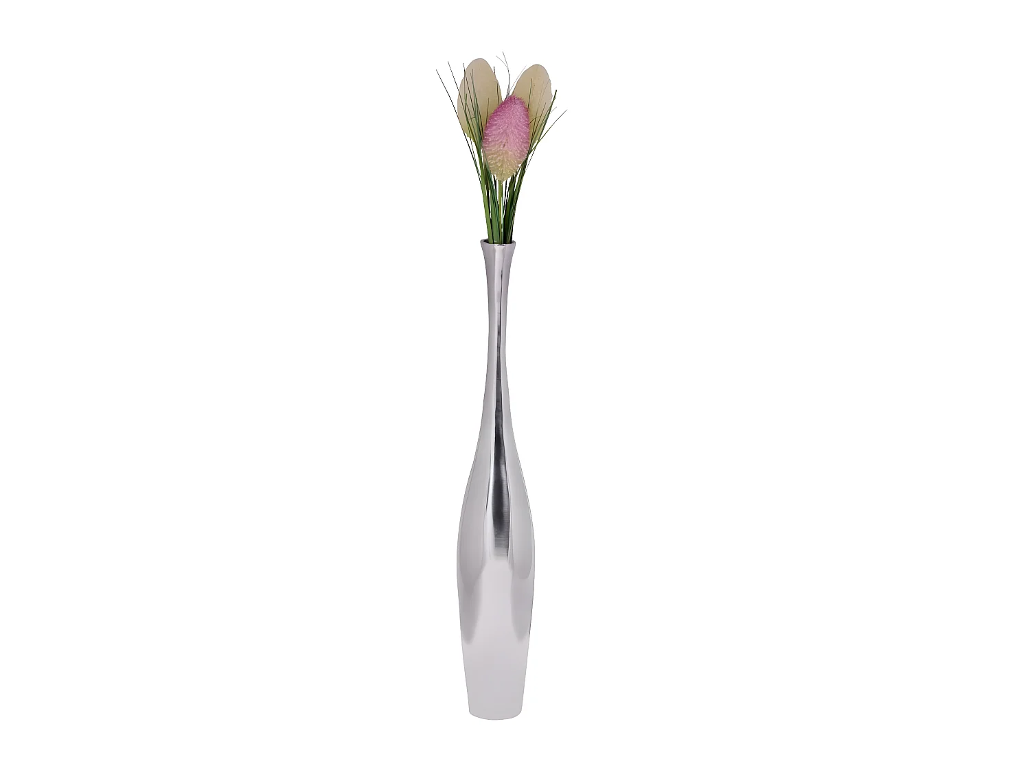 argent  Deco Vase Vase en alliage d'aluminium Décoration Color Decor