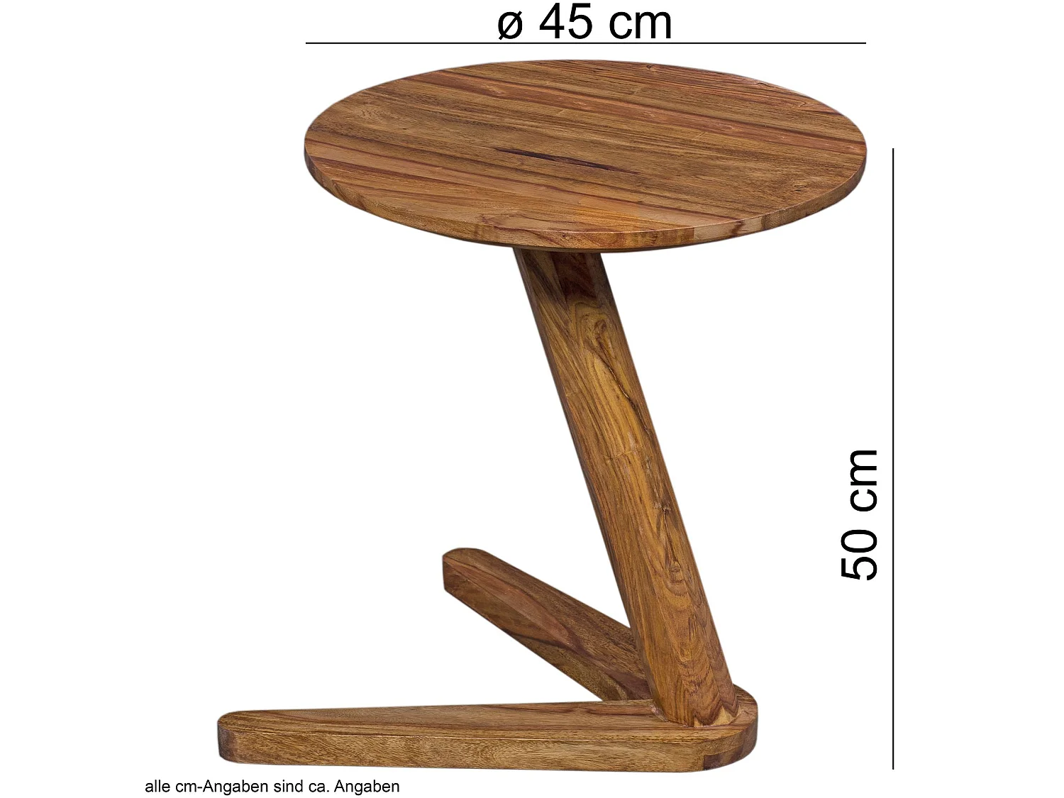 table d'appoint table d'appoint en bois massif table de salon ronde style campagnard