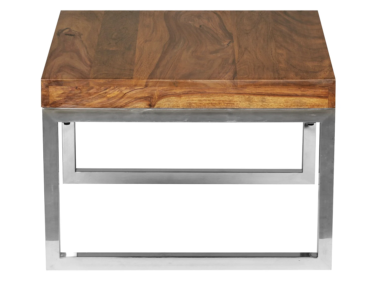 Sheesham Couchtisch Wohnzimmer Tisch Beistelltisch 60 x 60 cm Massivholz