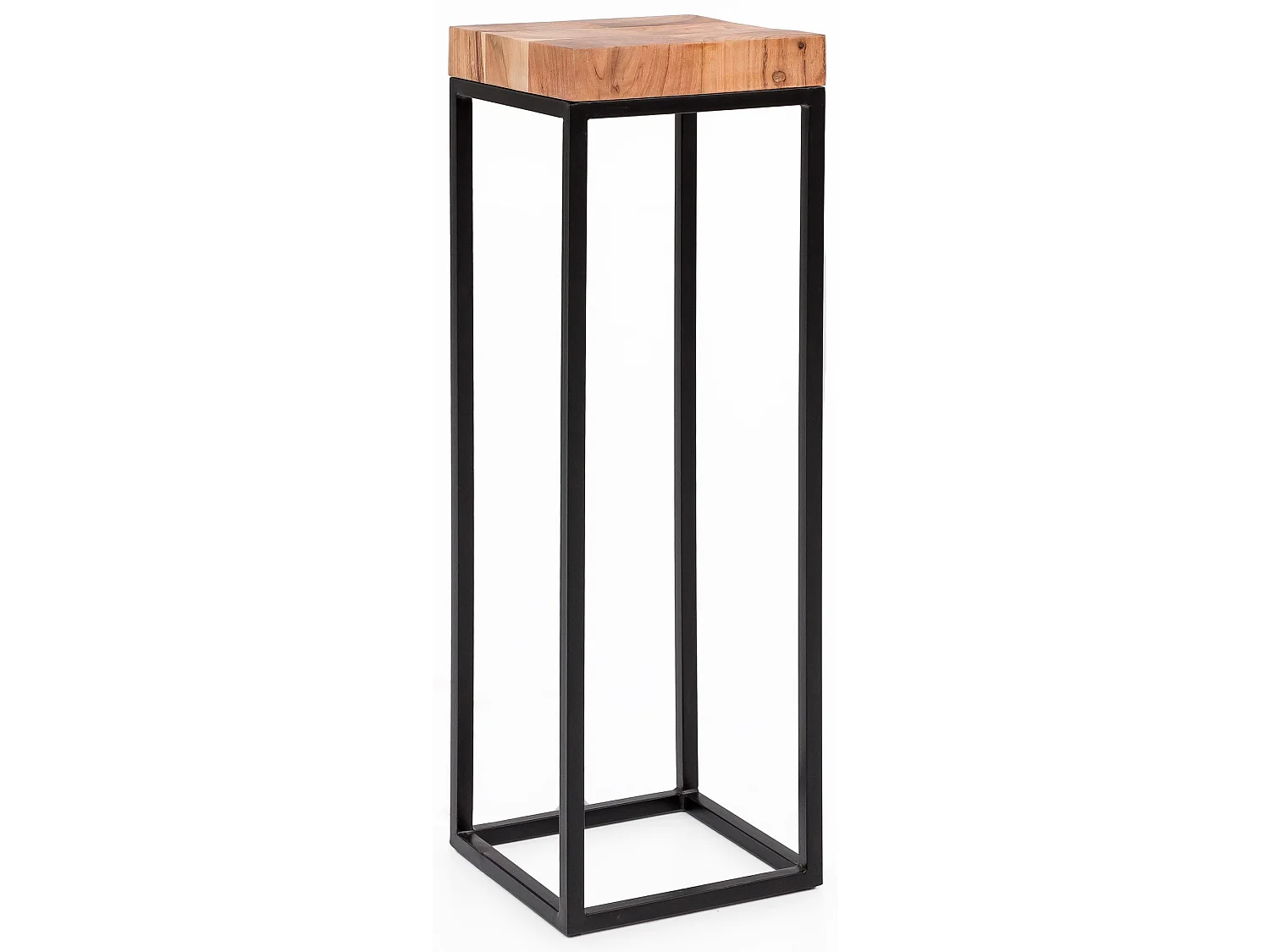 Beistelltisch FB51448 Akazie Holz Metall Industrial Style Telefontisch