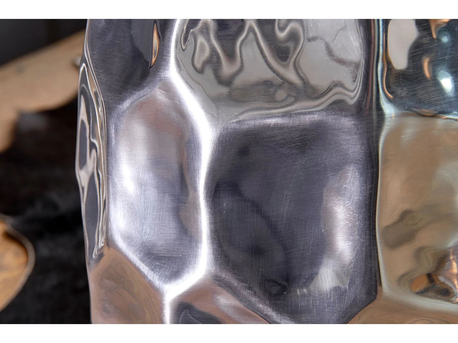 Beistelltisch Dekotisch Metall Ablagetisch Anstelltisch Metalltisch Rund