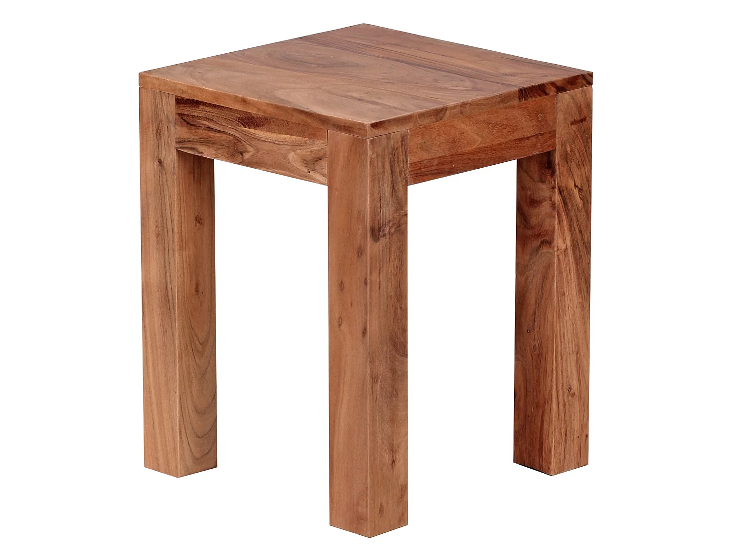 Beistelltisch Massivholz 35x35cm Wohnzimmertisch Landhausstil Couchtisch