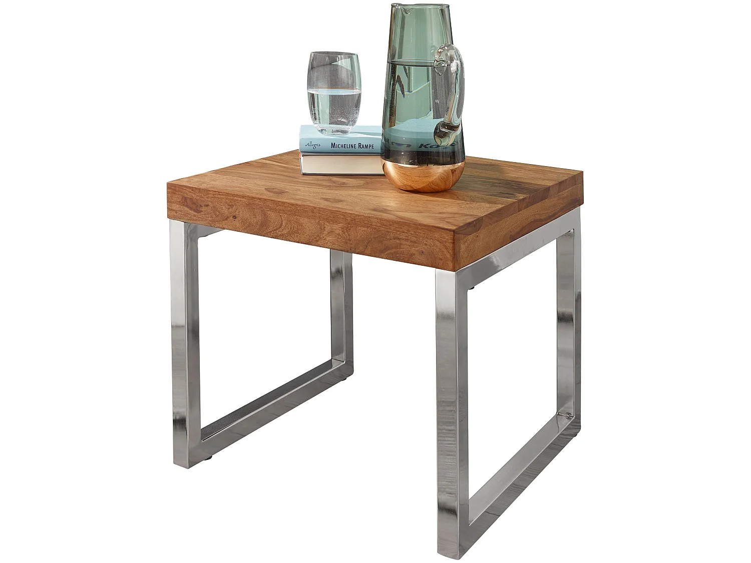 Beistelltisch 45 x 45 cm Massivholz Couchtisch Wohnzimmer Tisch neu